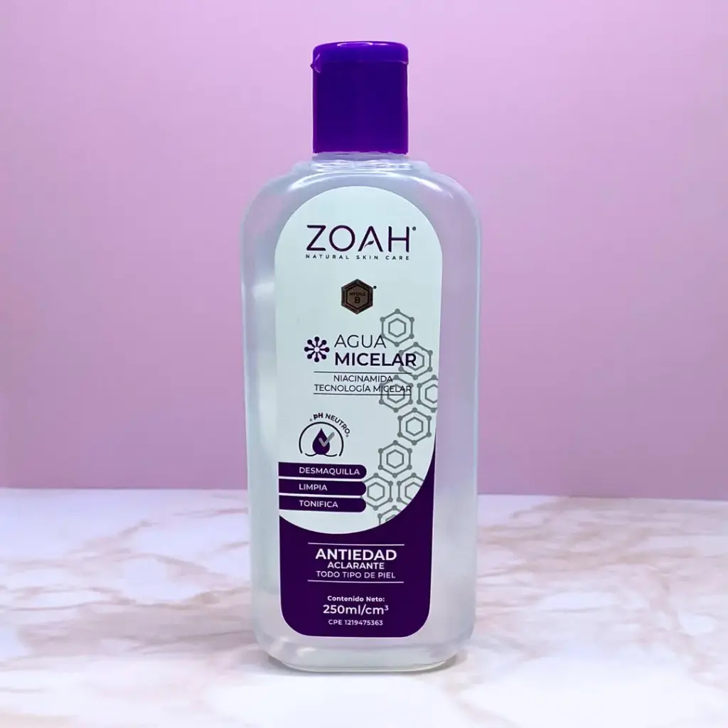 Agua Micelar Zoah