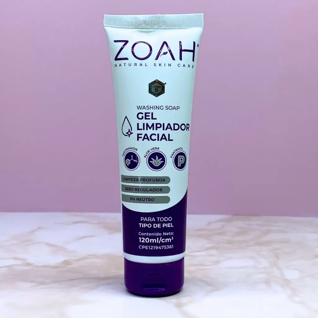 Gel Limpiador Facial Zoah