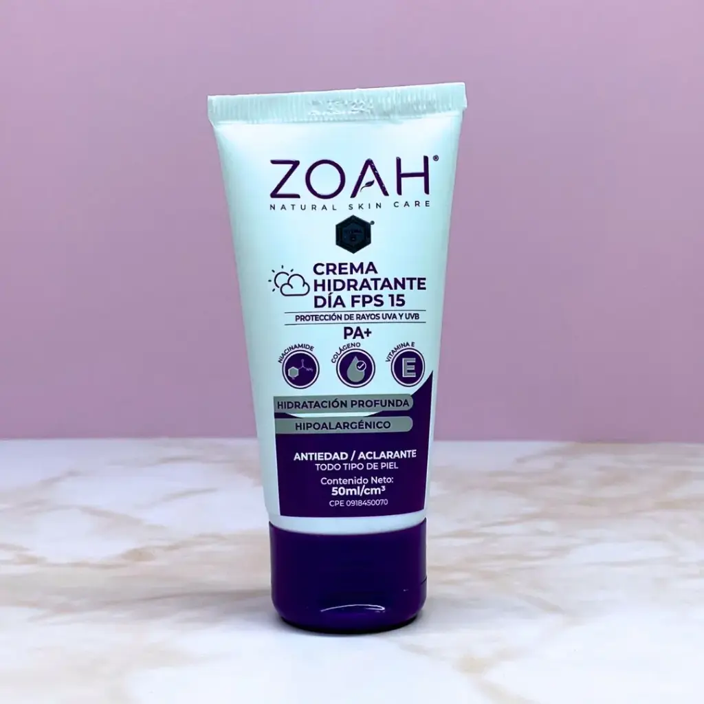 Crema Hidratante Día FPS 15+ Zoah