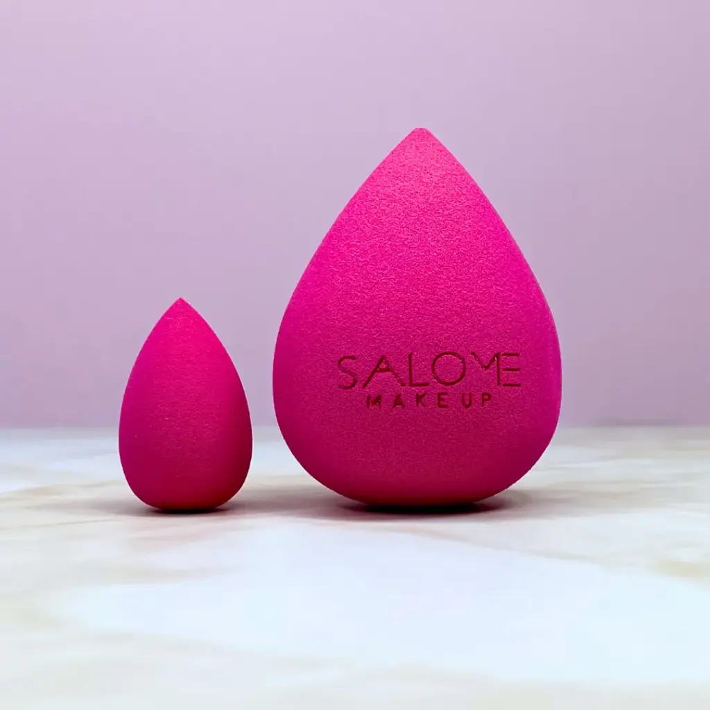 Dúo Esponjas Gotas Fucsia Salome