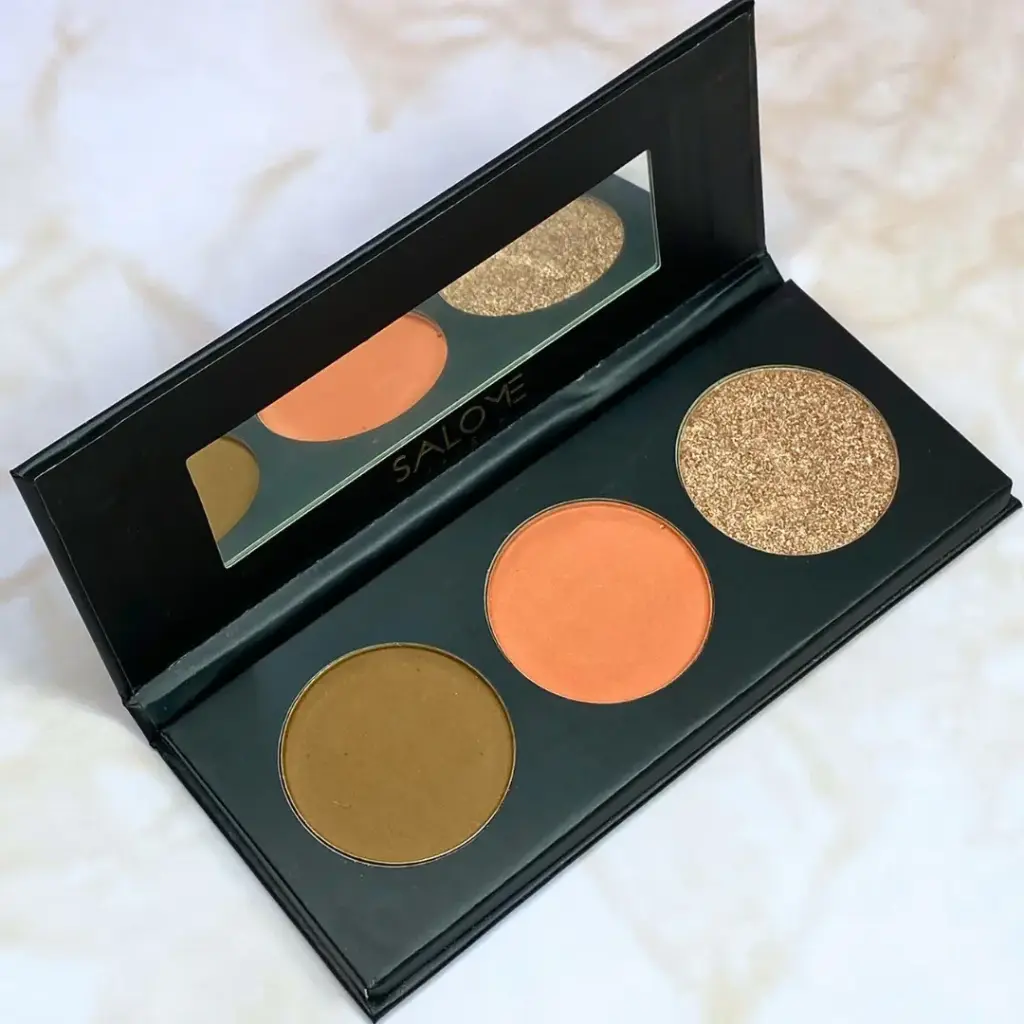 03 Paleta de Rubor, Contorno e Iluminador Salome