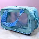 02 Bolso Cosmetiquero Mediano Azul PFIFFERY