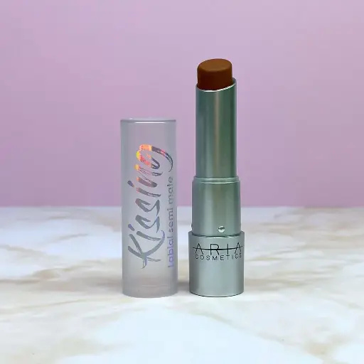 03 Labial Kissing Semi Mate Aria Cosmetics