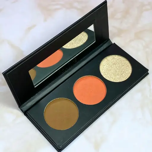 02 Paleta de Rubor, Contorno e Iluminador Salome