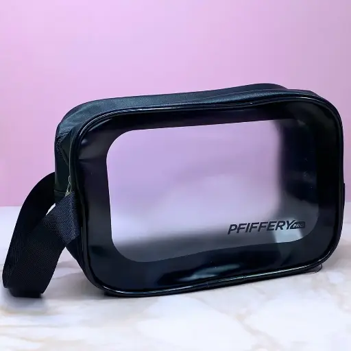 01 Bolso Cosmetiquero Pequeño Negro PFIFFERY