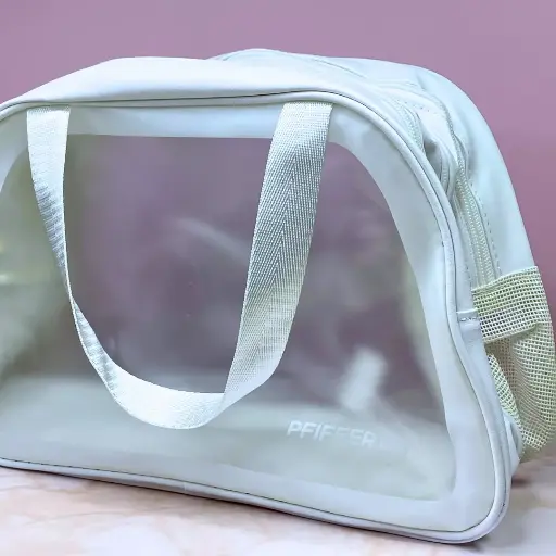03 Bolso Cosmetiquero Grande Blanco PFIFFERY