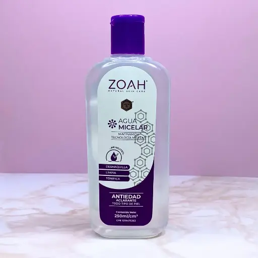 Agua Micelar Zoah