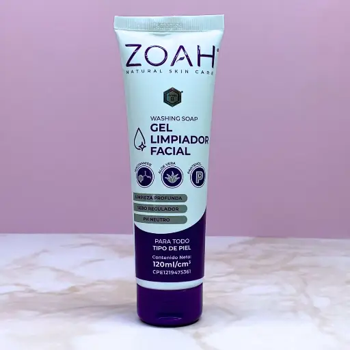 Gel Limpiador Facial Zoah